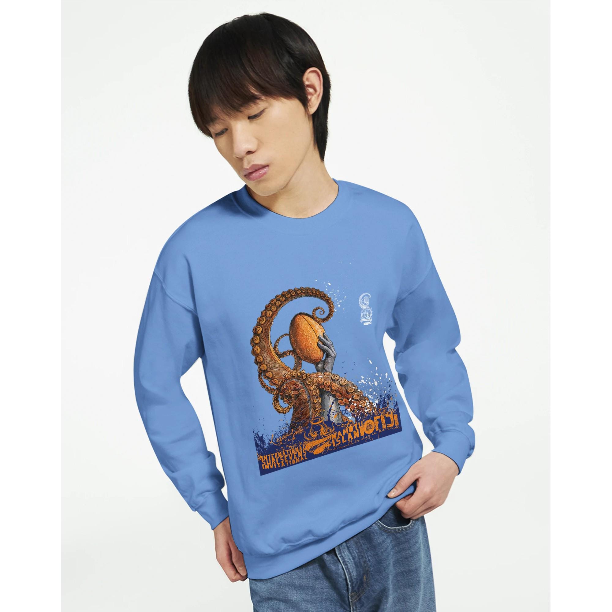 ワールドサーフセブンズラグビー - クラシッククルーネックスウェット