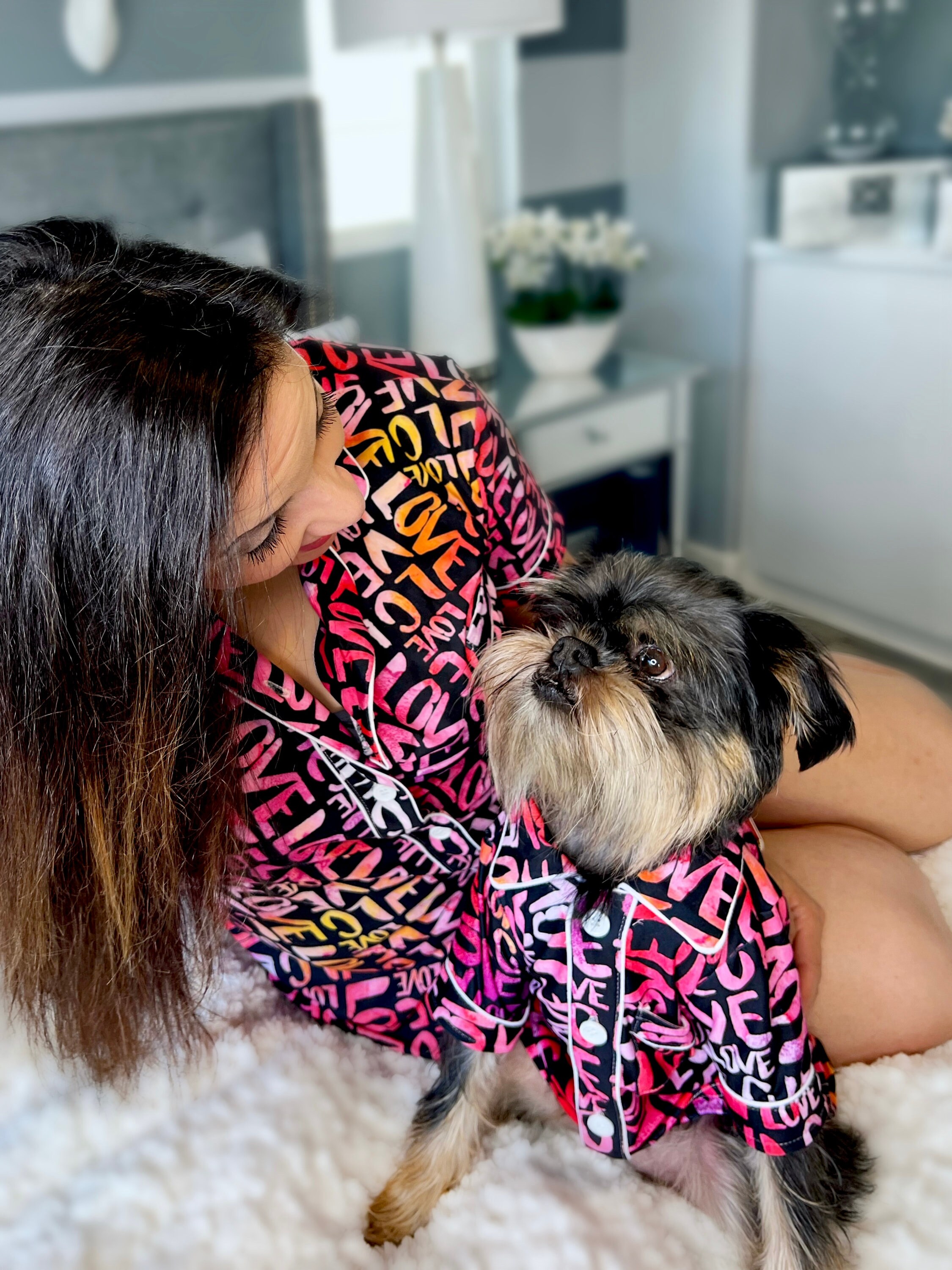 Supply Schedule anytime matching dog and owner robes bomb Manuscript