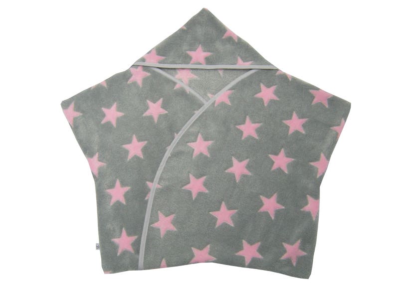 star fleece baby wrap sleeping bag sleepsack swaddle footmuff soft fleece image 3