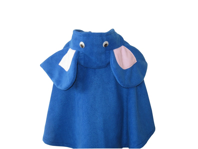 elephant blue halloween carnival costume cape for toddlers