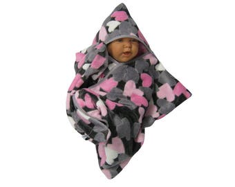 star fleece baby wrap sleeping bag sleepsack swaddle footmuff soft fleece