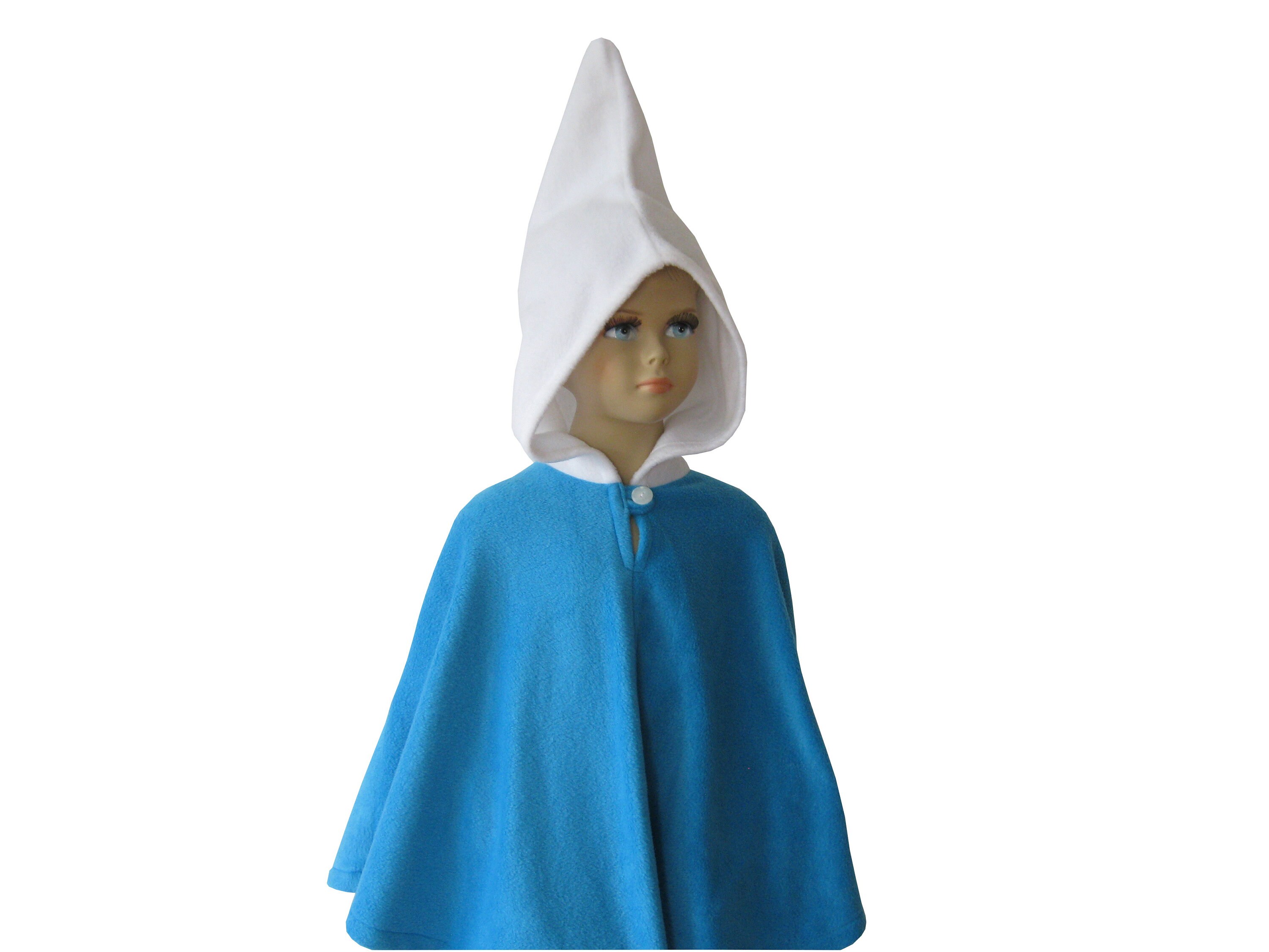blue dwarf halloween carnival costume cape for toddlers