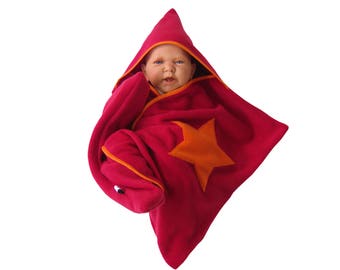 star fleece baby wrap sleeping bag sleepsack swaddle footmuff