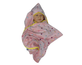 star fleece baby wrap sleeping bag sleepsack swaddle footmuff