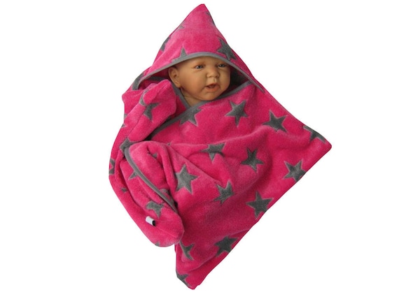 star fleece baby wrap