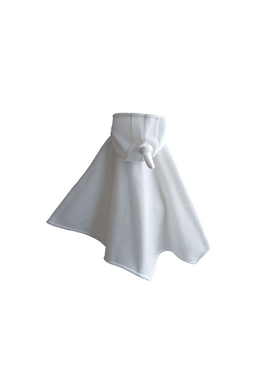 Halloween Kostüm Geist Umhang Für Kinder - Süßer Gespenst Poncho Mit Kapuze