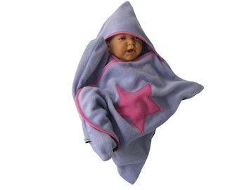 star fleece baby wrap sleeping bag sleepsack swaddle blanket footmuff