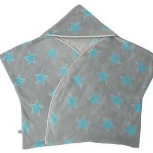 star fleece baby wrap sleeping bag sleepsack swaddle footmuff soft fleece image 3