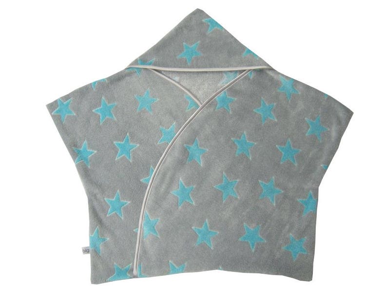 star fleece baby wrap sleeping bag sleepsack swaddle footmuff soft fleece image 3