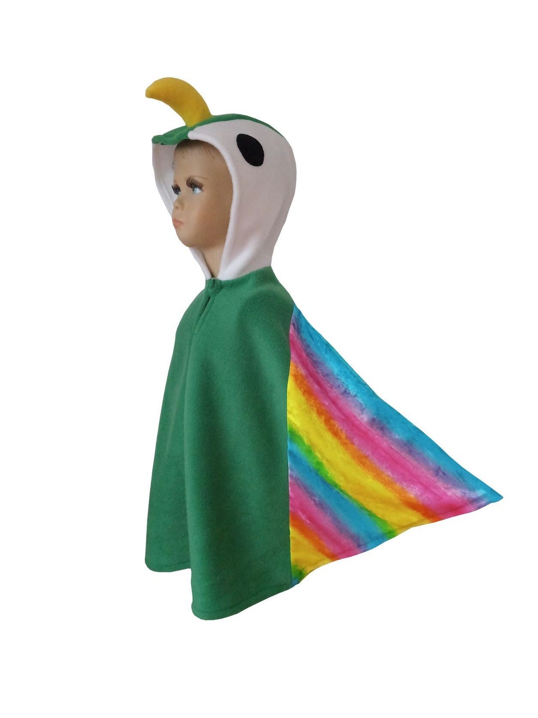 Parrot Bird Halloween Carnival Costume Cape Poncho for Toddlers - Etsy