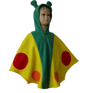 schmetterling halloween fasching kostüm cape poncho für kleinkinder