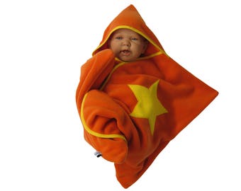 star fleece baby wrap sleeping bag sleepsack swaddle footmuff