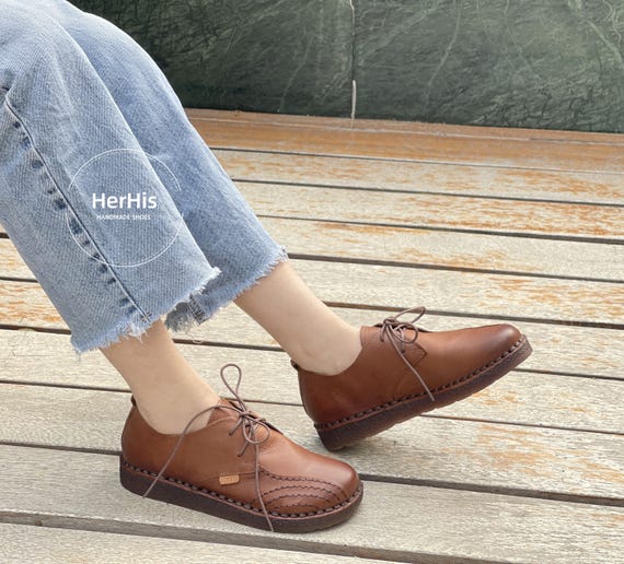 Women Leather Shoes, Leather Oxfords, Oxford Shoes, Soft