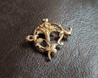 Collier Vintage Zoé Coste Années 80 - Créateur Français, Alliage, Pendentif, Occasion