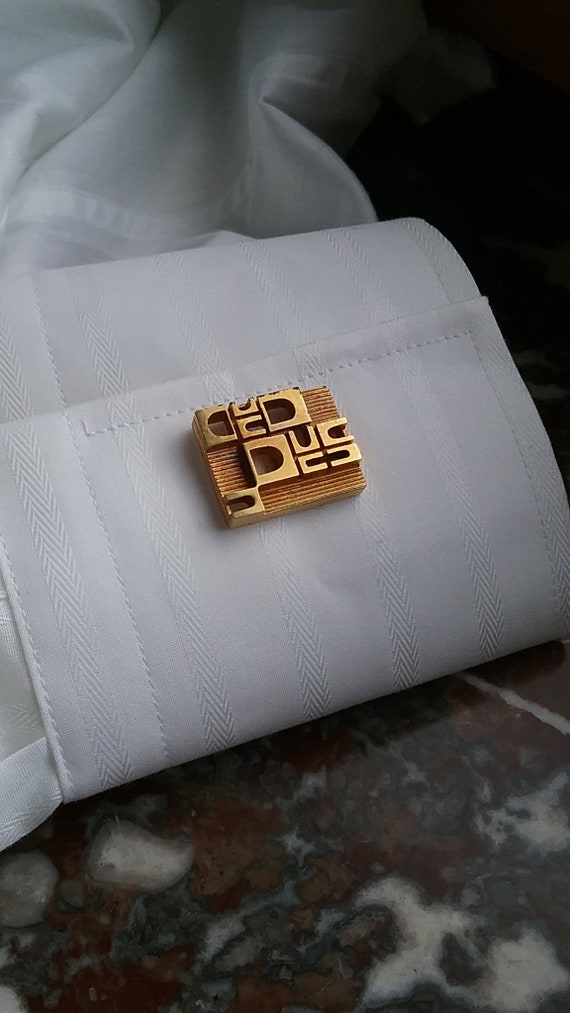 1960-70 FA Cufflinks Retro look incredible openwo… - image 3