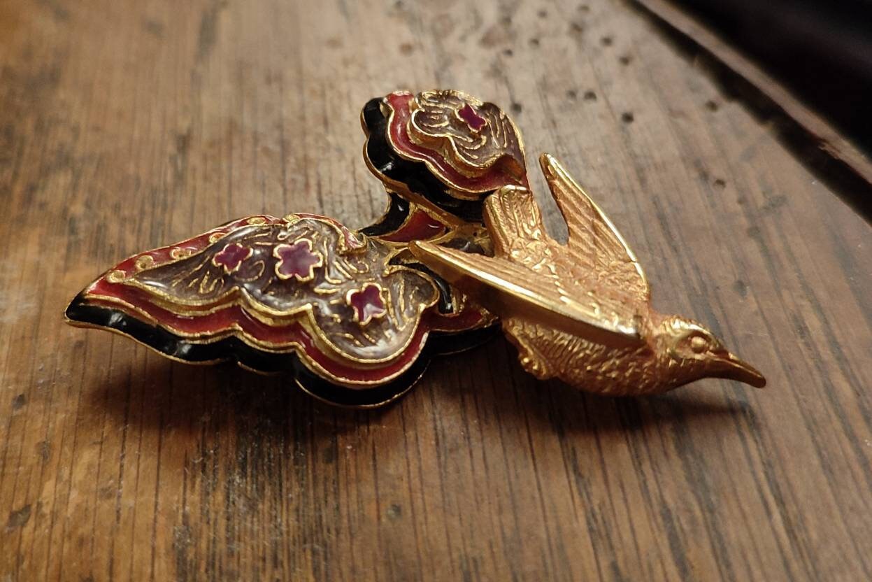 Ungaro Paris Brooch - Etsy Ungaro Paris Brooch - Etsy
