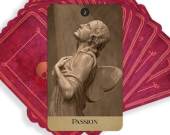 Roses, Dust & Ashes Oracle Deck - award winning indie deck