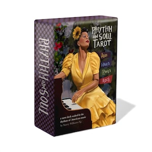 Tarot Ritmo y Alma: Baraja de tarot musical pintada a mano