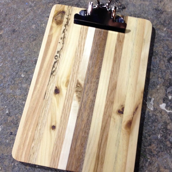 Reclaimed Pallet Wood Mini Clipboard