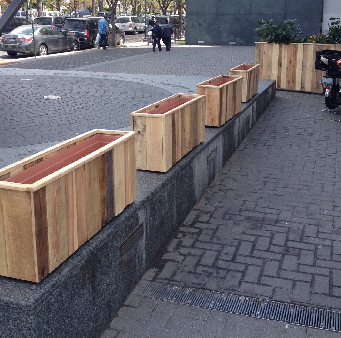 Reclaimed Pallet Wood Planter Box - Etsy - Old Pallet Planter Box