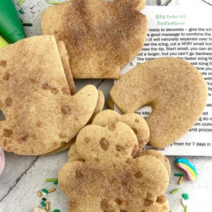 Toffee Snickerdoodle Roll Out Cookie Recipe