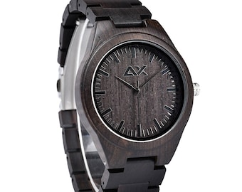 Wood Watch, Men’s Wooden Watch, ENGRAVING INCLUDED! Mens Wood Watch,Wood Watches for him, personalize watch, Boyfriend Gift, Gifts for Dad