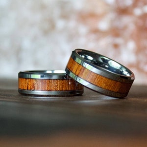 Wedding Band, Tungsten Wedding Ring, Wood Ring, wooden ring, wooden rings, Wood wedding band, Wood rings for men, Wood, Wooden Wedding Band