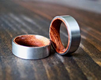 Mens Wood Ring, Wooden Ring, Mens Wooden Ring, Wood ring, Koa Wood ring, Wood Wedding Band, Mens Wedding band, Wood ring for men, Wood Ring