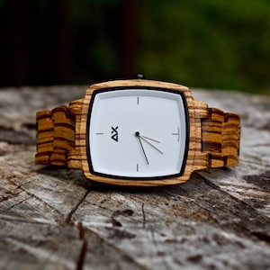 FREE ENGRAVING, Mens Watch, Wooden Watch for Men, Mens Wood Watch, Engraved Wood Watch, Wood Watch, Wooden Watch, Wood Wrist Watch