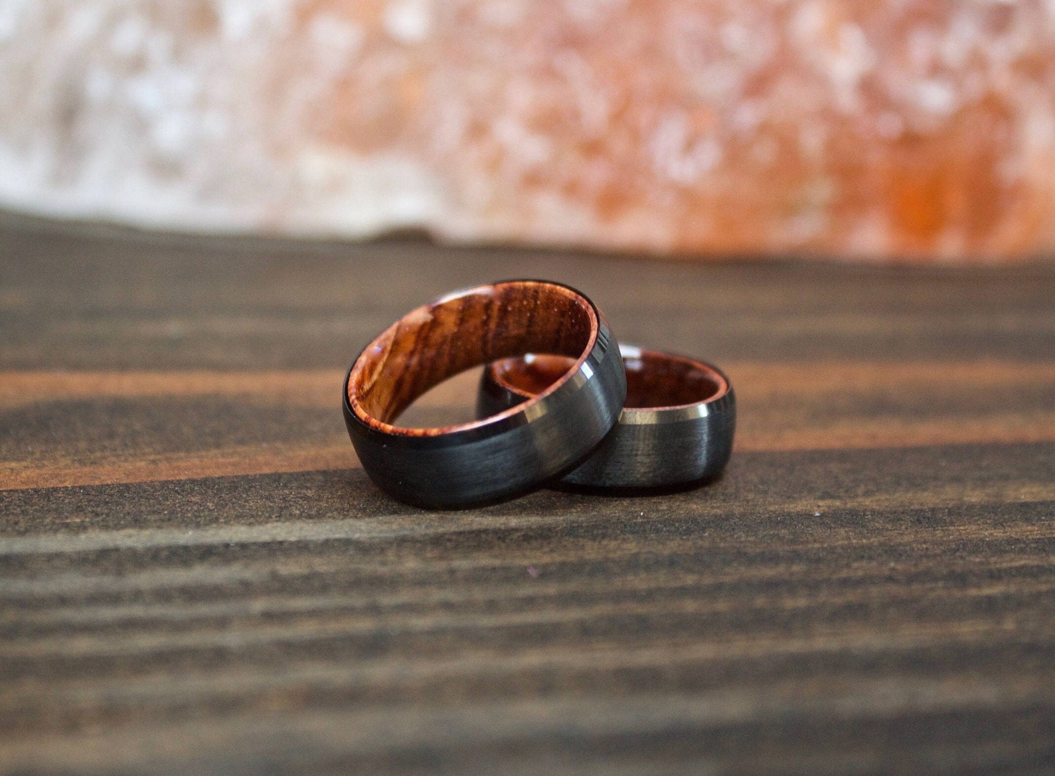 Wood Ring, Black Tungsten Carbide Ring, Wood Rings, wooden ring, wooden  rings, wedding band, Wood rings for men, Wood, Wood Wedding Band