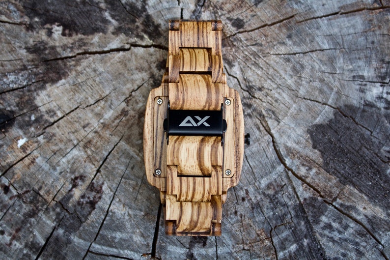 FREE ENGRAVING Mens Watch Watch for Men Wood Watch Men Etsy