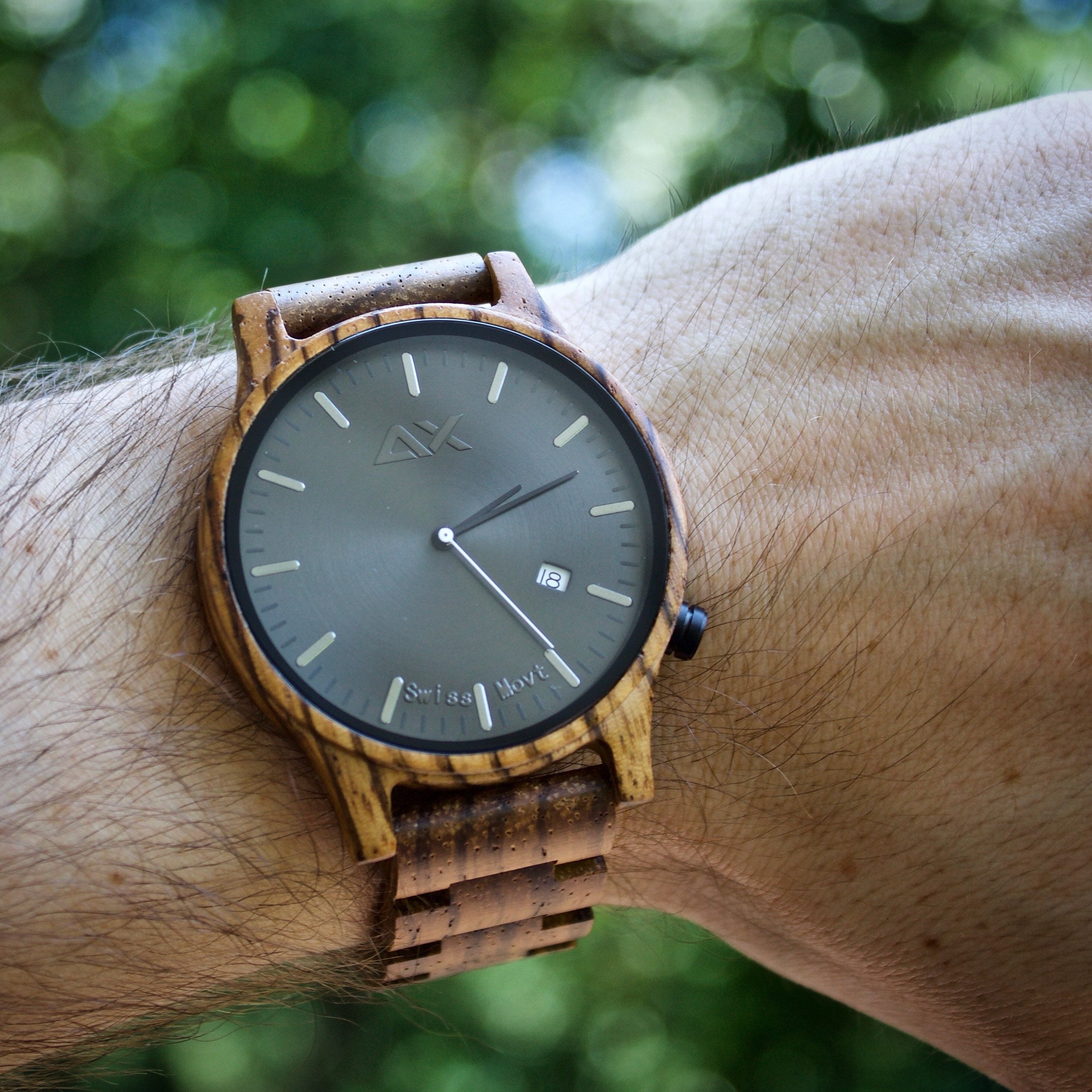 Men Formal Wooden Watch Fathers Day Watch Graduation Watch