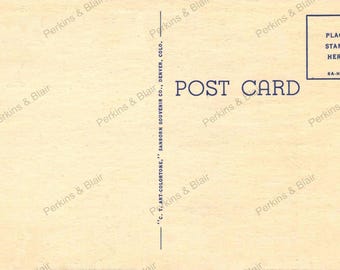 Carte postale vintage, dos uniquement, image vierge, téléchargement numérique, impression éphémère