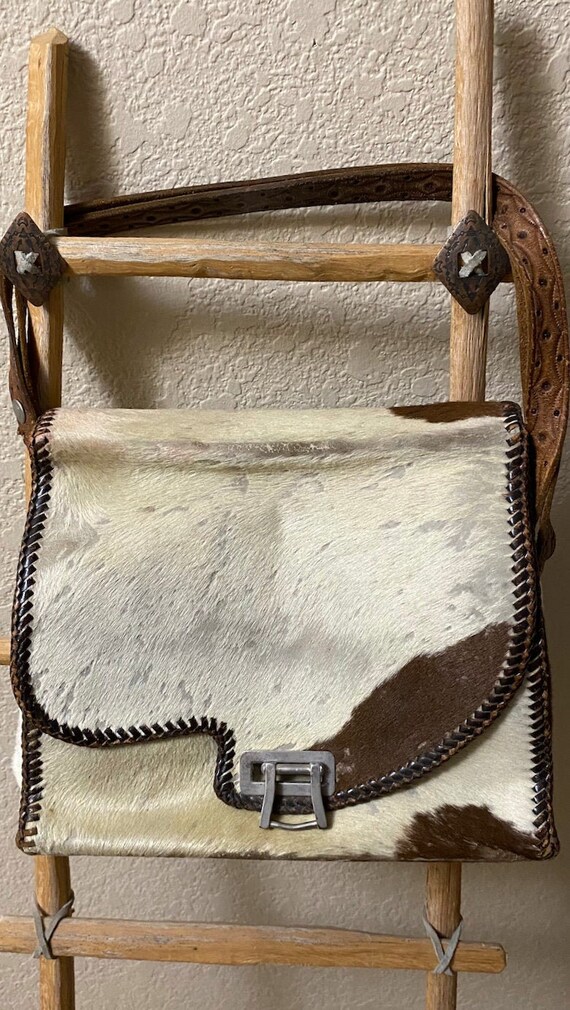 Vintage Cowhide Purse