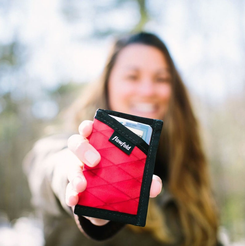 Minimalist Vegan Card Holder Wallet Durable Slim Front Pocket Etsy