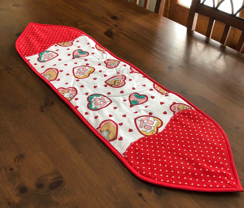 Table Runner Quilted Reversible