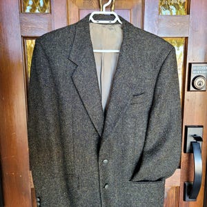 Vintage men&#39;s Harris tweed blazer