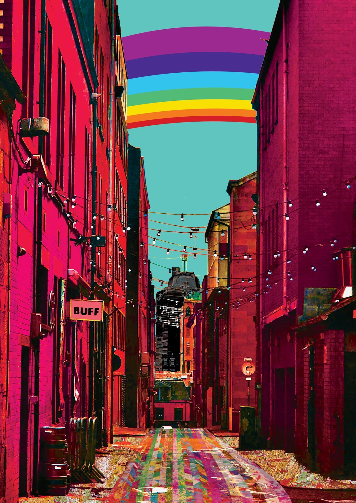 Buff Club Glasgow Wall Art Digital Prints Gift Etsy UK