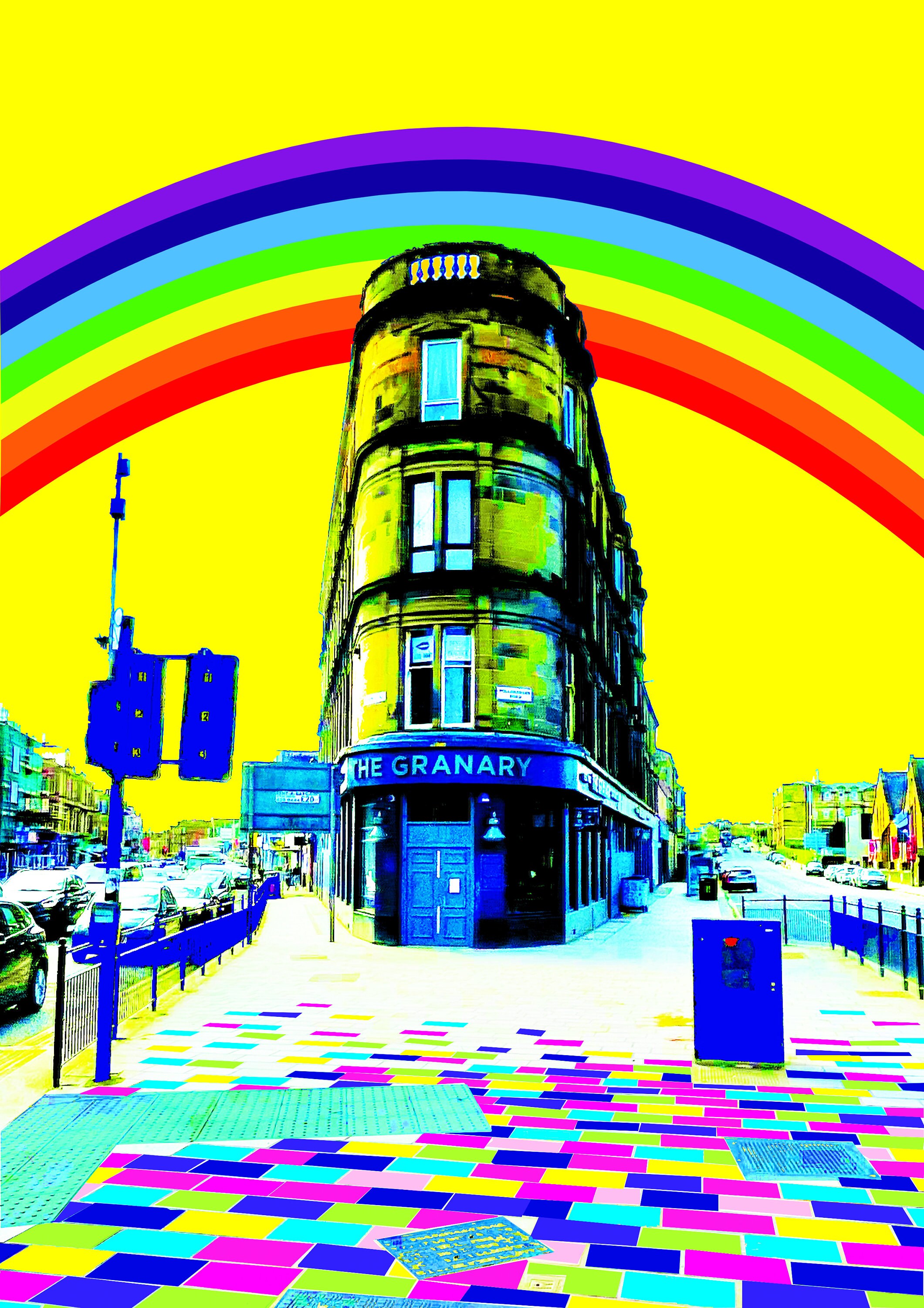 The Granary Print Glasgow Shawlands Digital Prints Etsy UK