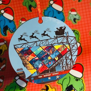 Kilmarnock FC Weihnachtsdekoration | Tannenbaum | Weihnachten | Dundee | Skurril | Unikat | Start | Geschenk | Weihnachtsmann | Fußball | -Rugby-Park