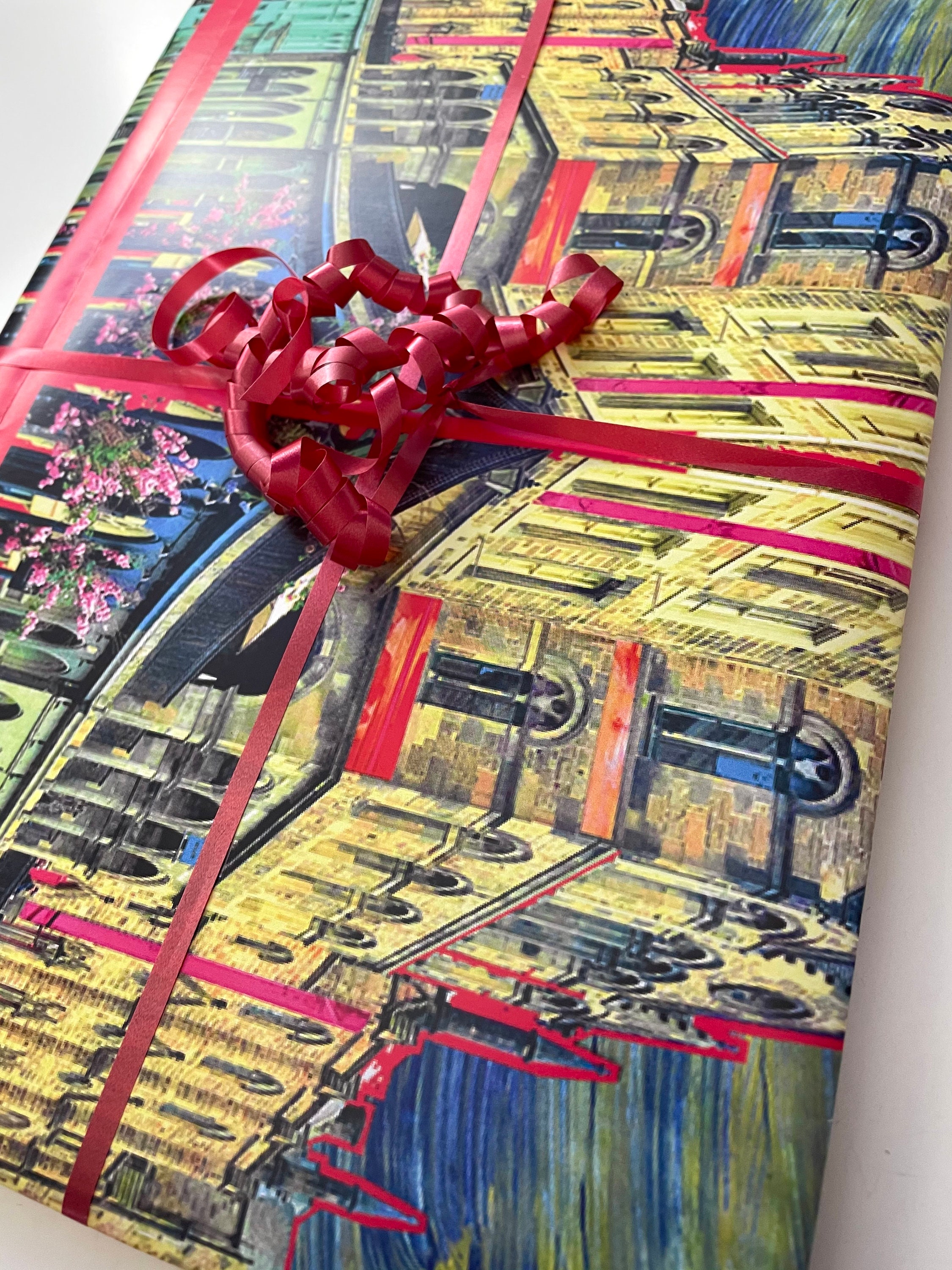 Edinburgh Wrapping Paper Victoria Street Made in Scotland Etsy