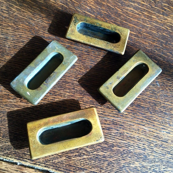 Antique Window Pulls Brass Etsy