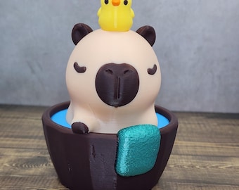 Schattige capibara in badfiguur - eigenzinnig cadeau-idee