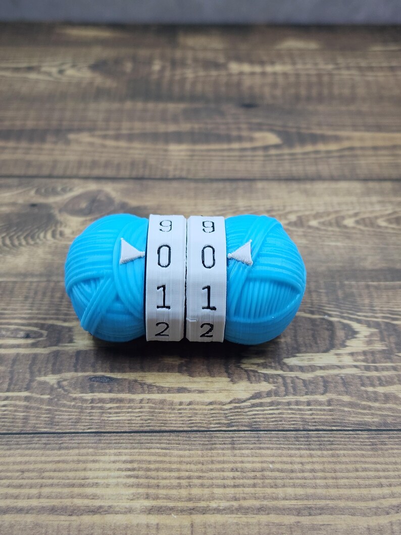 Stitch Counter for Knitting and Crochet, Yarn Skein Stitch Counter ...