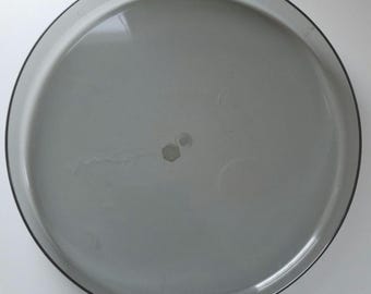 Mid-Century AZLON Smokey Grey Drinks Tray