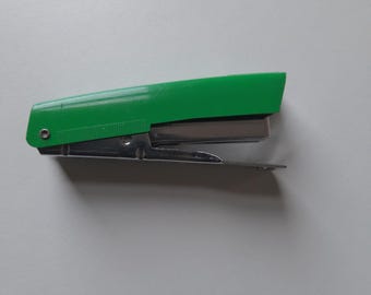 Vintage Petrus 180 Green Mini Stapler