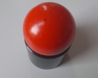 Vintage 80s Plastic Salt and Pepper Shaker Mid Century Panton Era