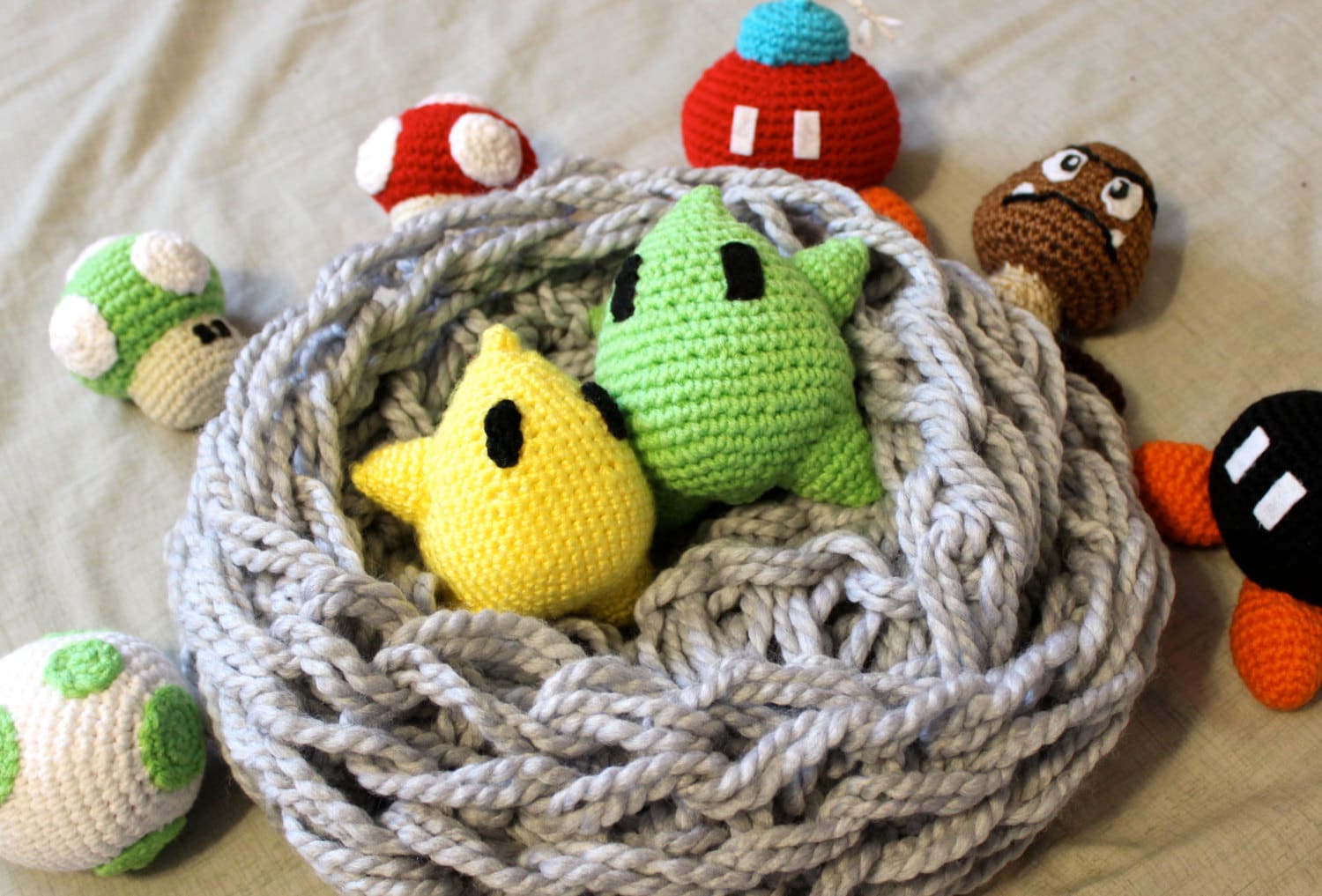 Crochet Mario Luma Star from Nintendo | Etsy