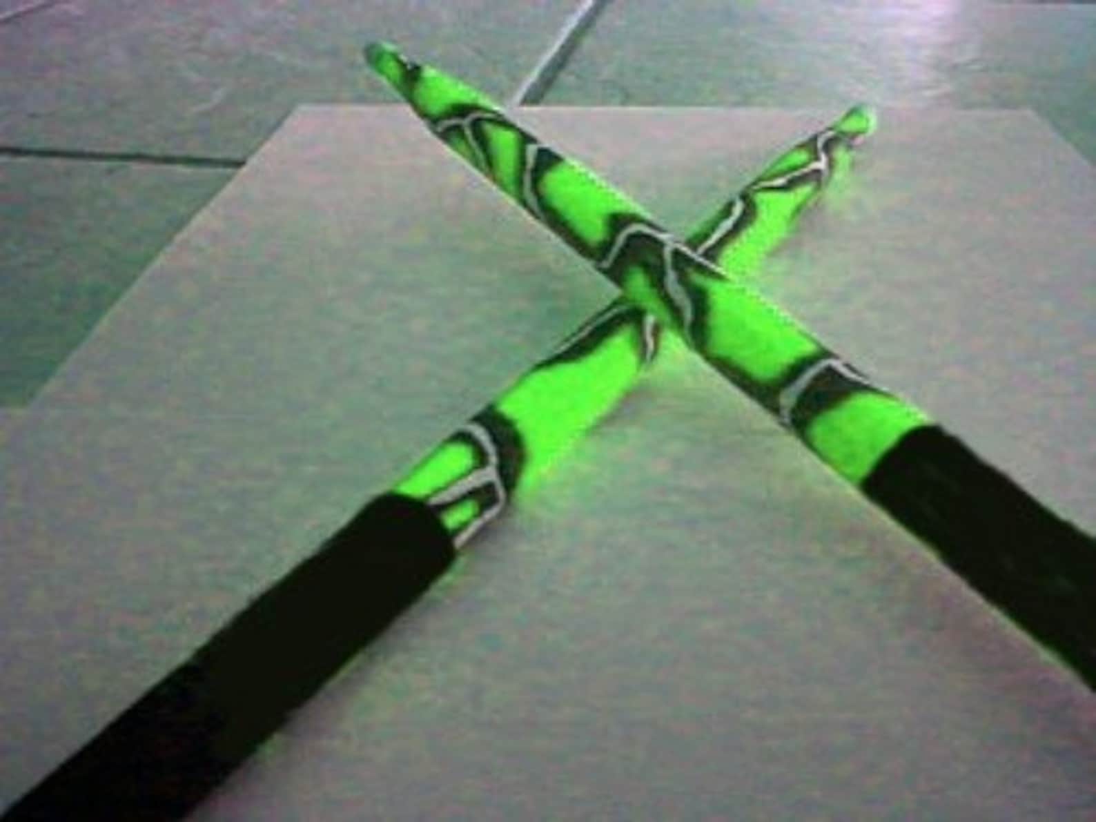 Fancy Neon Green Drumsticks Drum Sticks Etsy