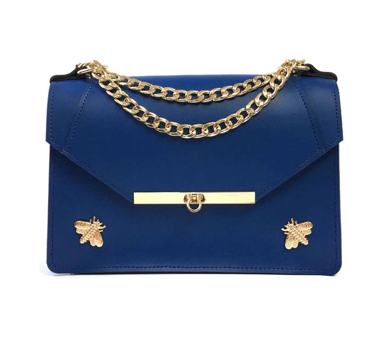 royal blue shoulder bag